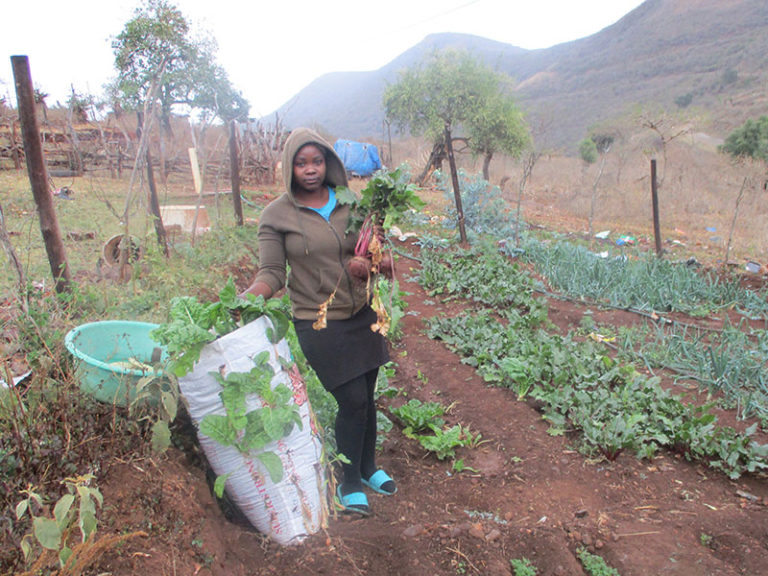 Poppy Mdlalose helps ACAT conduct Basic Life Skills training courses in her area.