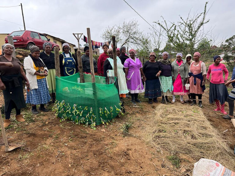 The Vulindlela training team occasionally holds Home Food Security workshops where the general public comes to see what it is that ACAT does in the community.