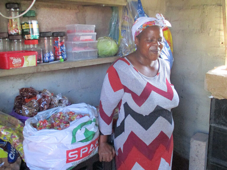 Bonakele Goge attended the Basic Life Skills Course which was held in her area.