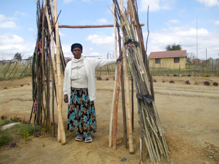 Violet Mabadi of Siyathuthuka group, joined the programme in 2023.