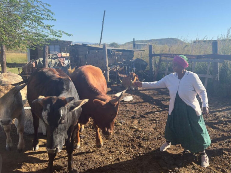 Agnes Mjayakho is a member of the Sizakancane group.