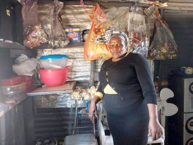 Thokozane Skhakhane already had a small tuckshop when she joined the Basic Life Skills training.