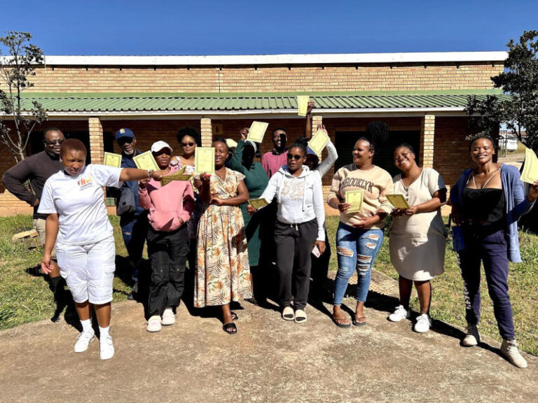 Basic Life Skills Certificate-giving day.