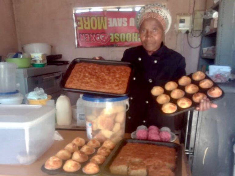 Baking is in my blood says Nomjabulile Cele.